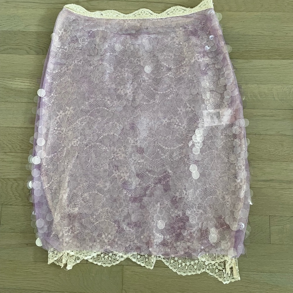 Sequin skirt